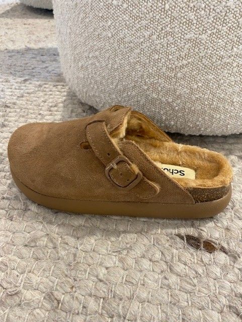 Scholl clogs Fae chunky taupe