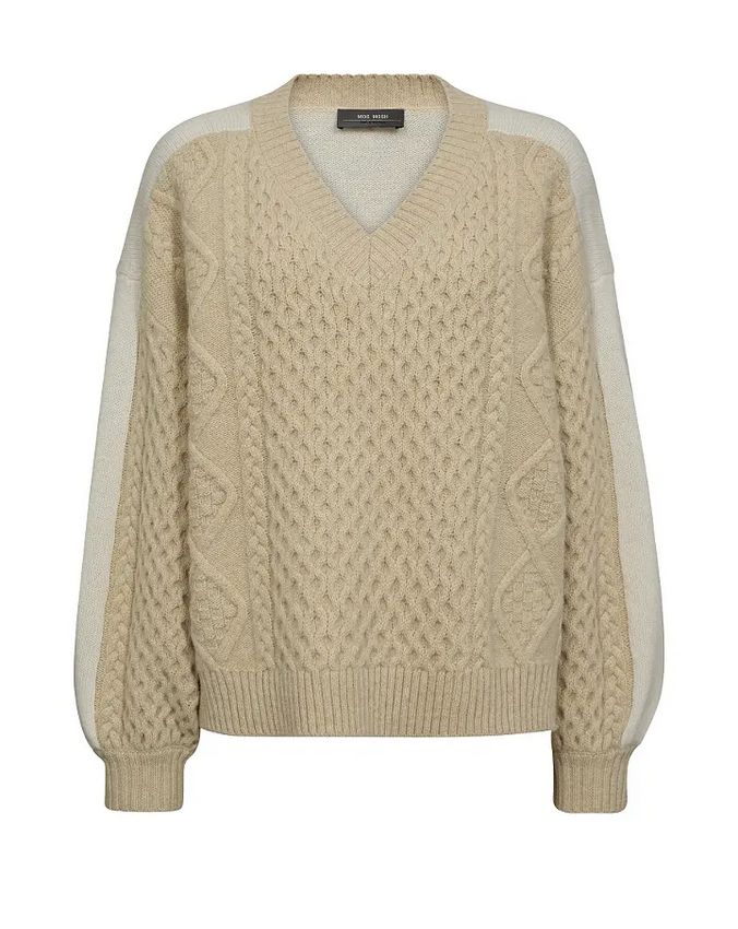 Mos Mosh Beth Ottili V-neck knit