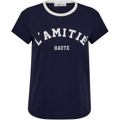 Haute L'amitié t-shirt navy
