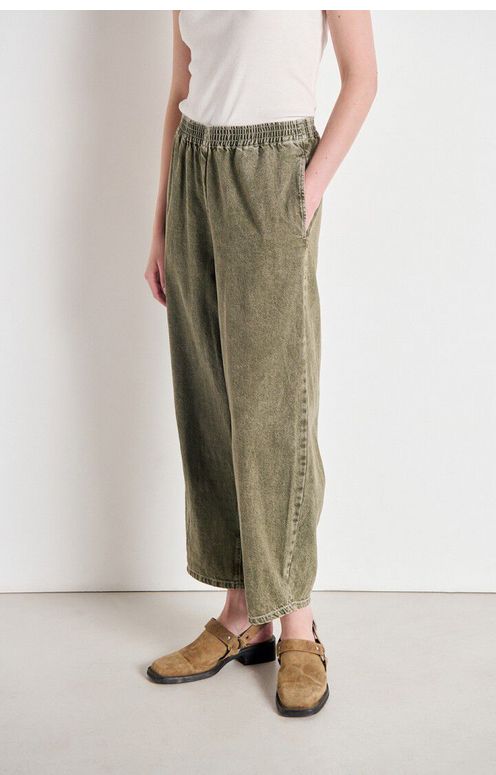 American Vintage broek olive