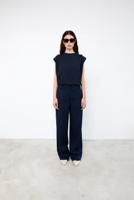 LIV THE LABEL pants POPPY navy