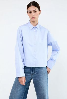 LIV THE LABEL Pippa blouse lichtblauw