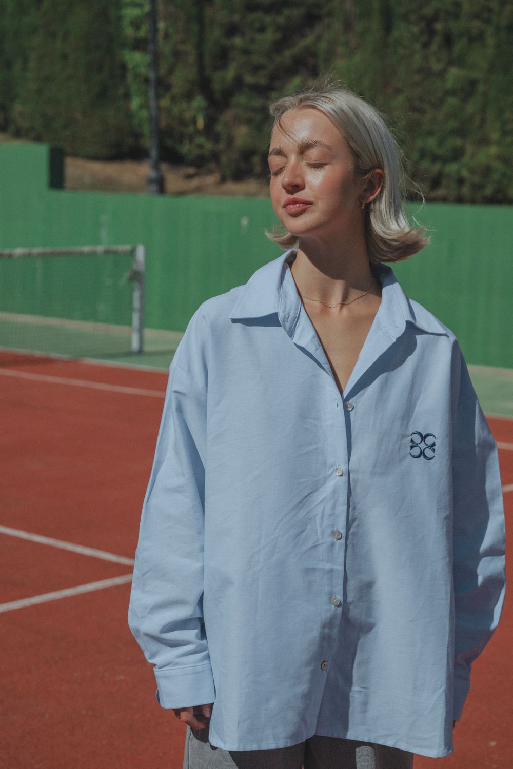 Coucou blouse Moon light blue