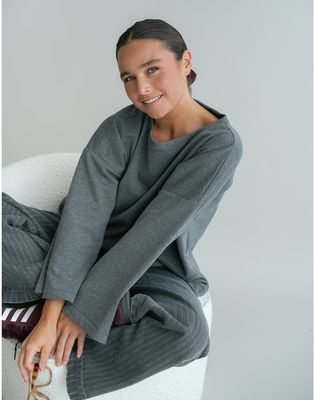 Held Ada top dark grey