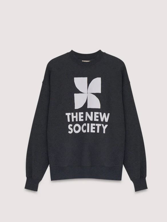 The New Society sweater galactic grey