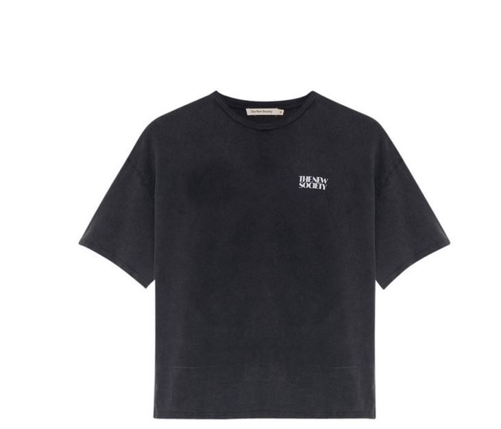 The New Society T-shirt Marianna washed grey