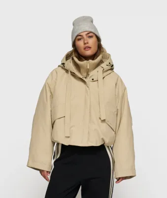 10 Days &quot;the queen parka&quot; pure sand