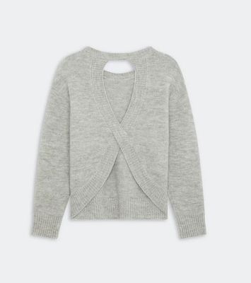 Sunco grijze pullopen rug Plamedi