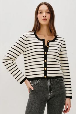 Rails gestreepte cardigan Catania