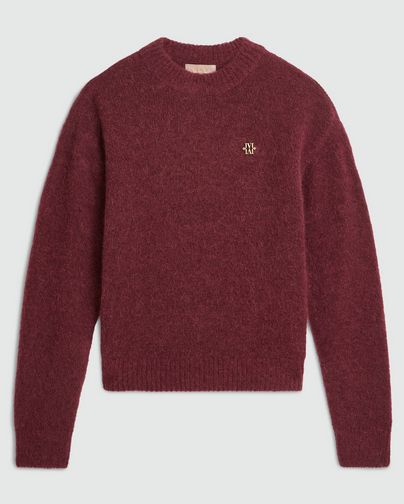 Josh V FRESIA oversized trui met merinowol