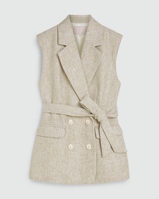 Josh V YARA blazer gilet met glitter