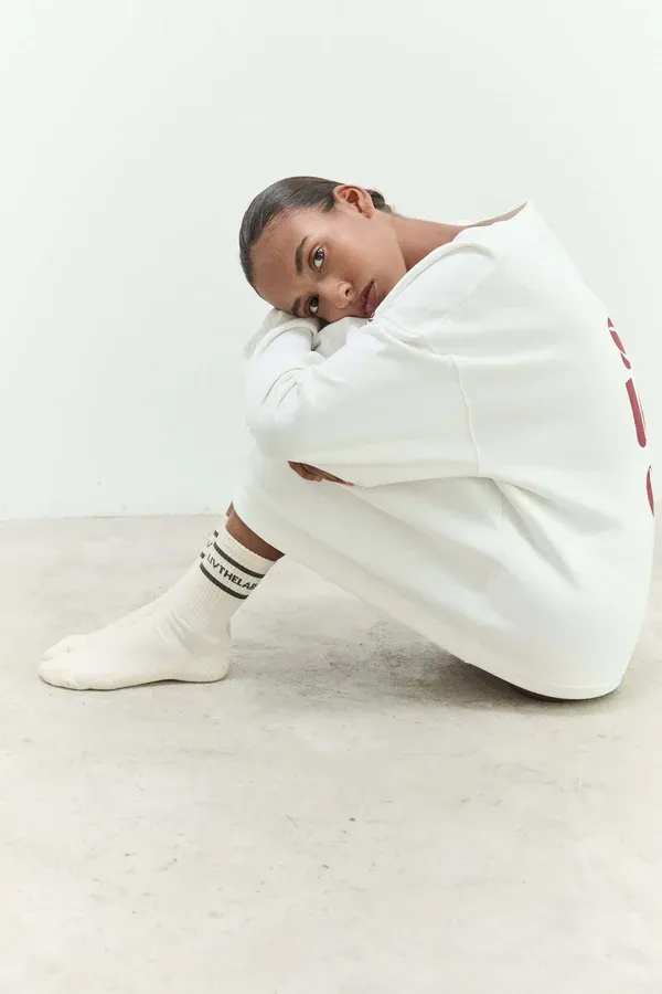 Liv the Label sokken ecru khaki