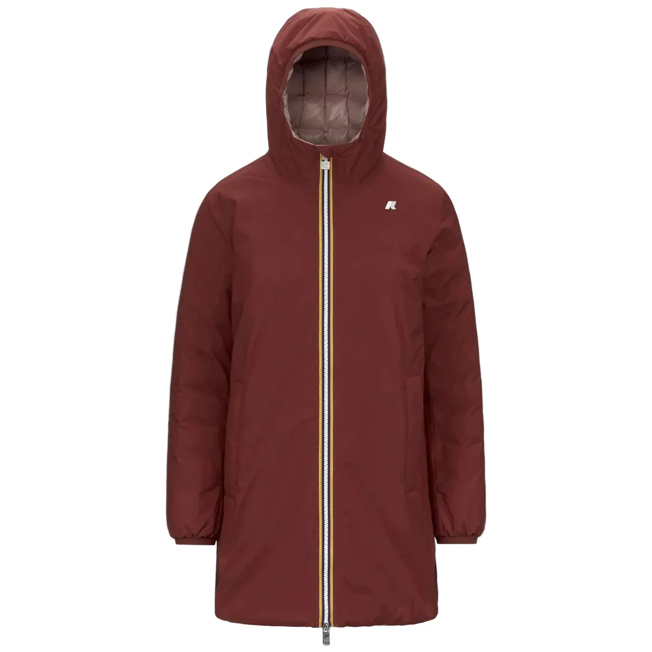 K-WAY Sophie st thermo omkeerbaar red syrah/pinkish