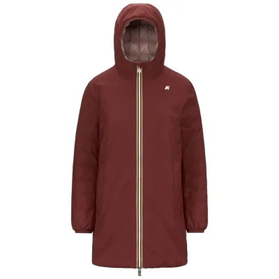 K-WAY Sophie st thermo omkeerbaar red syrah/pinkish