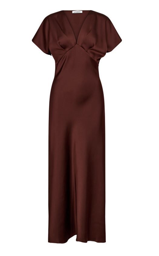 Co Couture jurk Safira dark brown