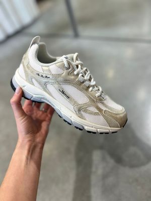 Mercer sneaker the re-run metallic gold