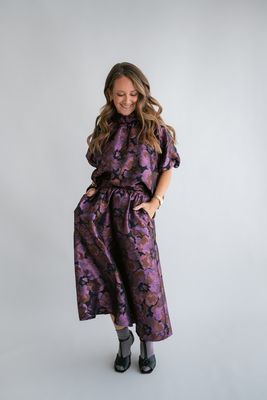 Held gebloemde Julie rok