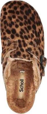 Scholl klompjes Fae New leopard