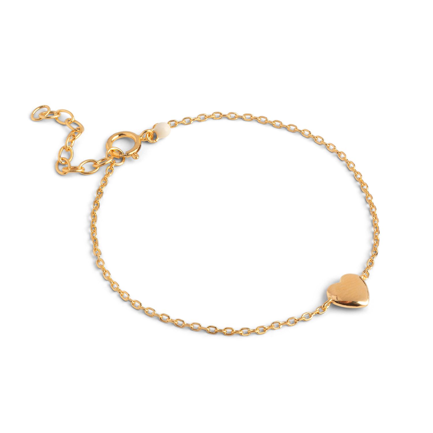 Enamel armband amore gold