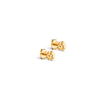 Enamel studs organic clover mini