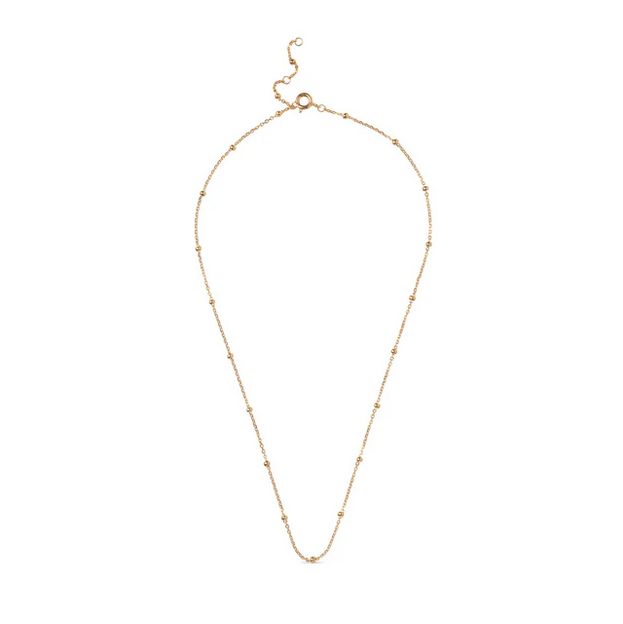 Enamel ketting beaded chain