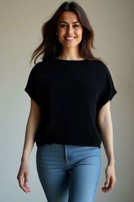 Bonita Avenue pull korte mouwen Luna