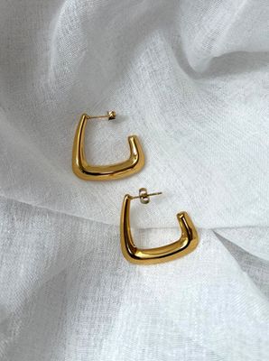 Masté oorbellen Pam gold