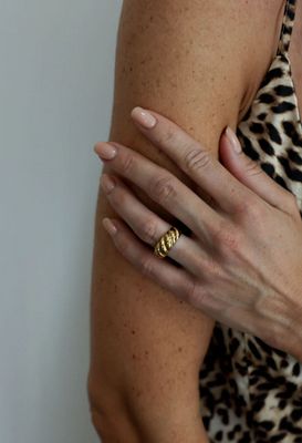 Masté ring Leon gold