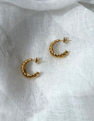 Masté oorbellen Julie gold