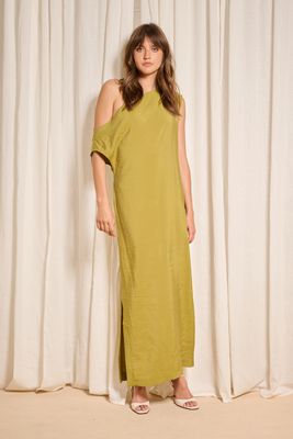 Maison reynders jurk Mastella olio