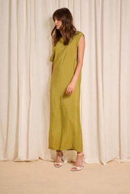 Maison reynders jurk Mastella olio