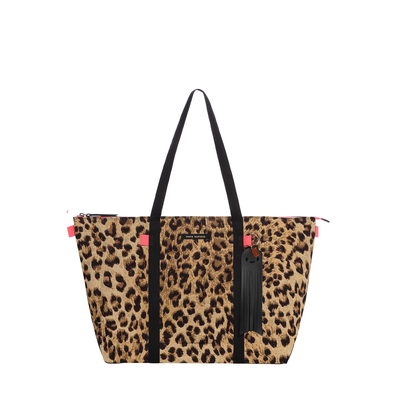 Marie Martens shopper leopard