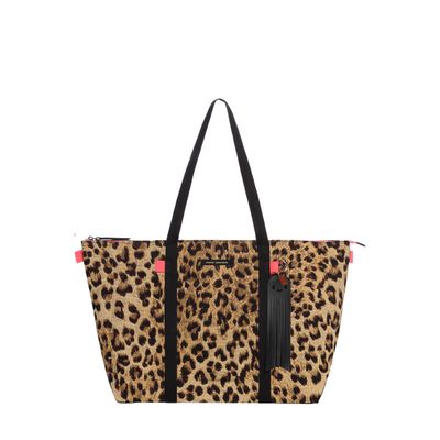 Marie Martens shopper leopard