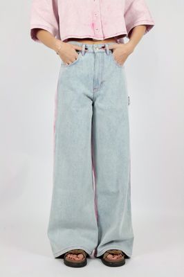 Amandine jeans Eva blue/pink