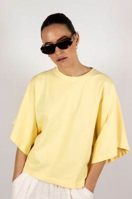 Amandine t-shirt Coco yellow
