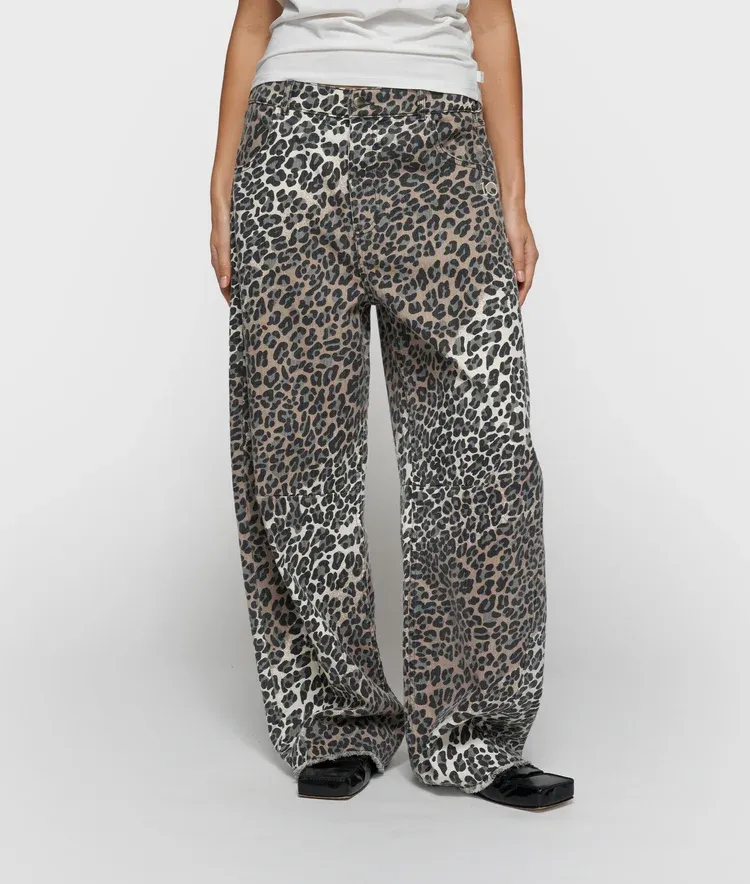 10 Days western pants leopard