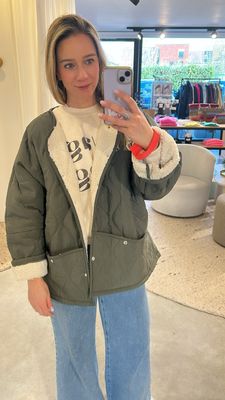 Aokyaons blimono/vest Chicago khaki