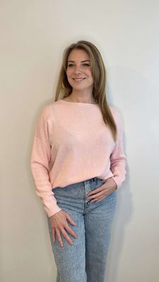 Bonita Avenue pull Bora silk blush