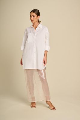 March23 witte oversized blouse Harmony