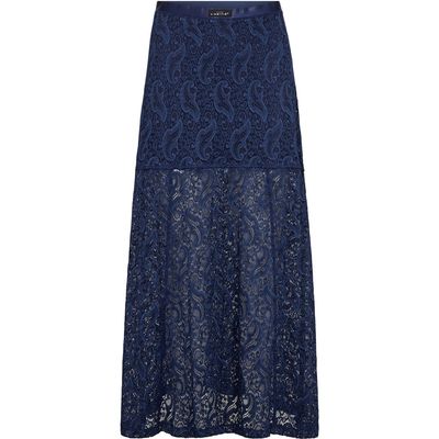 Haute l'amitié donkerblauwe kanten rok