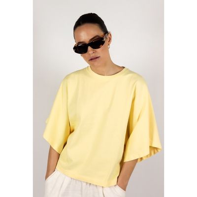 Amandine t-shirt Coco yellow