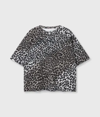 10 Days T-shirt scuba leopard