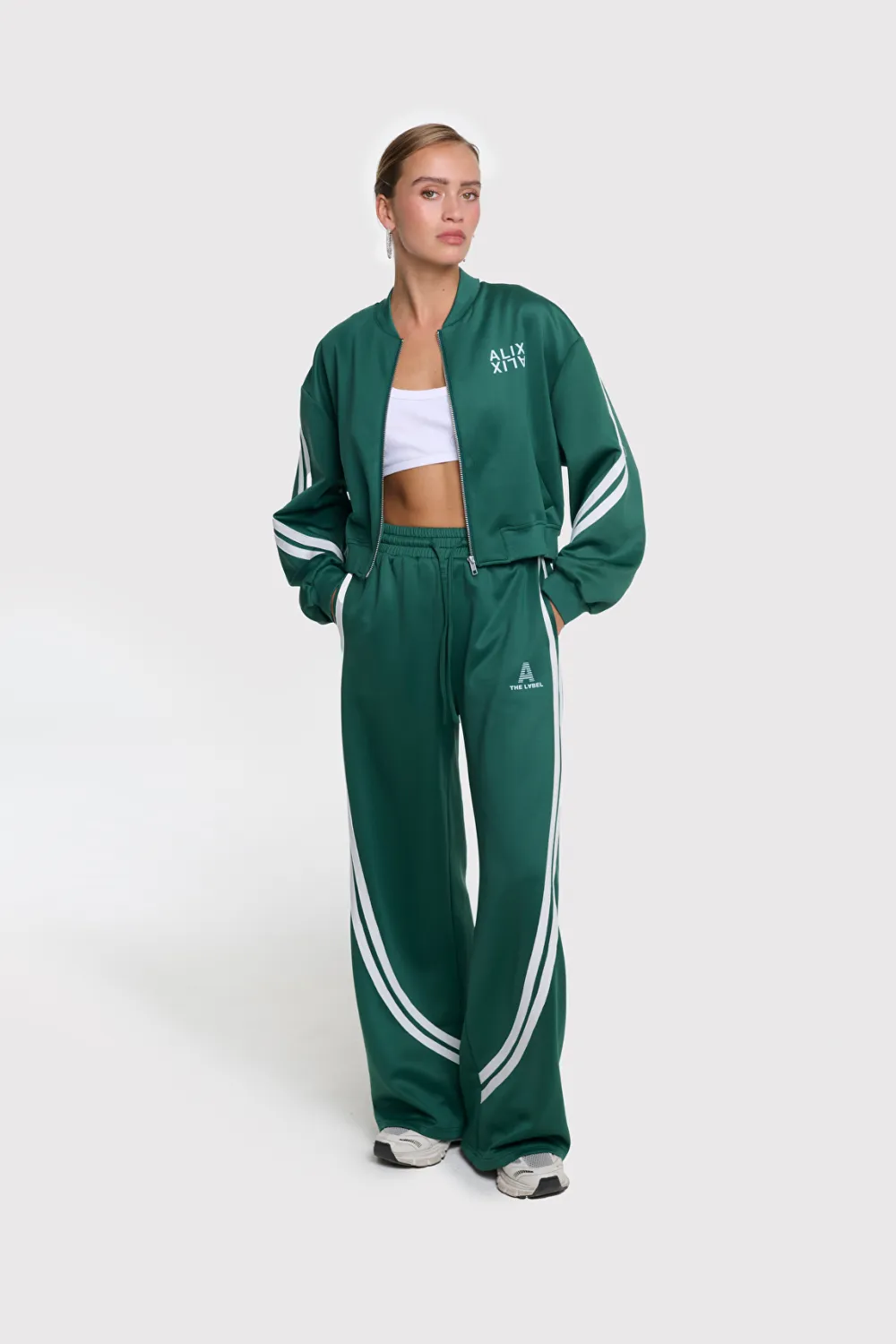 Alix the label training pants green