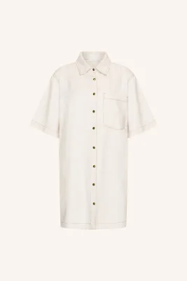 By-Bar Lexia twill dress