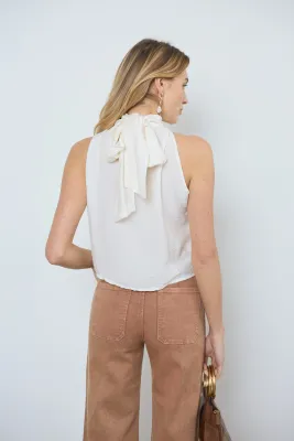 Love at me top Noemie off white