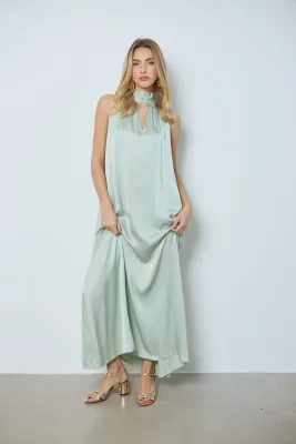 Love at me Victoria jurk watergreen