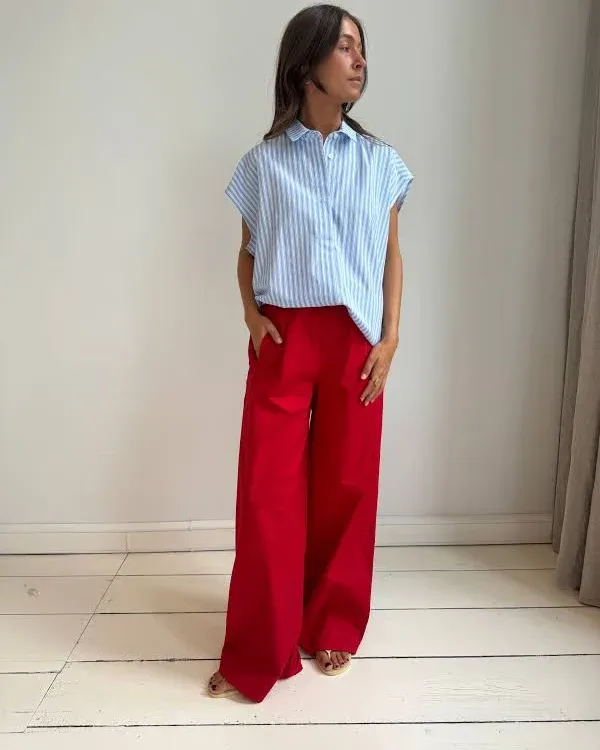 Liv the label broek Leonie red