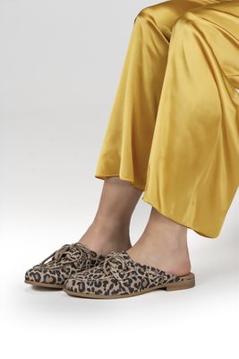 DWRS Fresno loafer leopard cognac