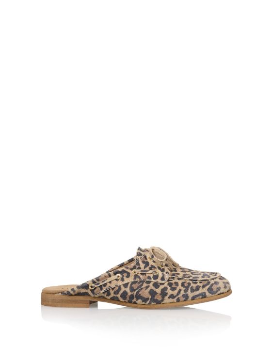 DWRS Fresno loafer leopard cognac