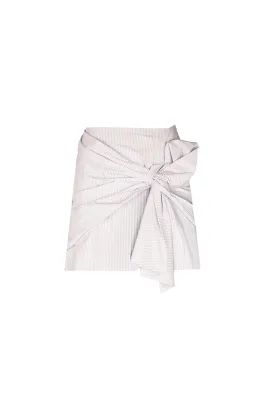 March23 Drizzle skirt sky blue